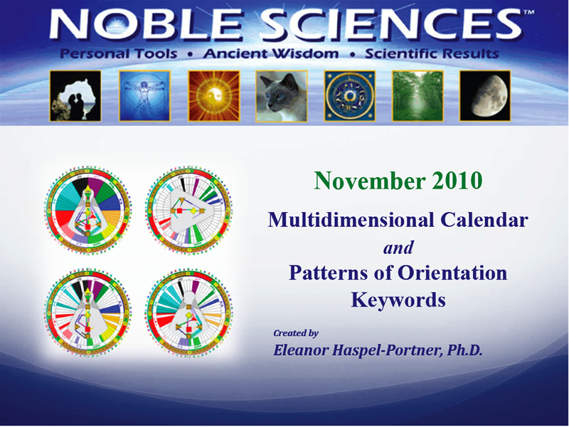 november 2010 calendar. November 2010 MultiDimensional
